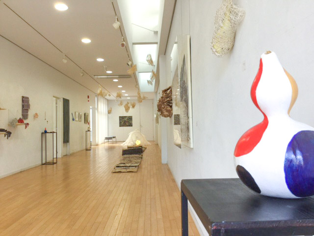 ODA CHIYO FIBER WORKS 2017 -ヒカリヲアツメテ- 会場風景